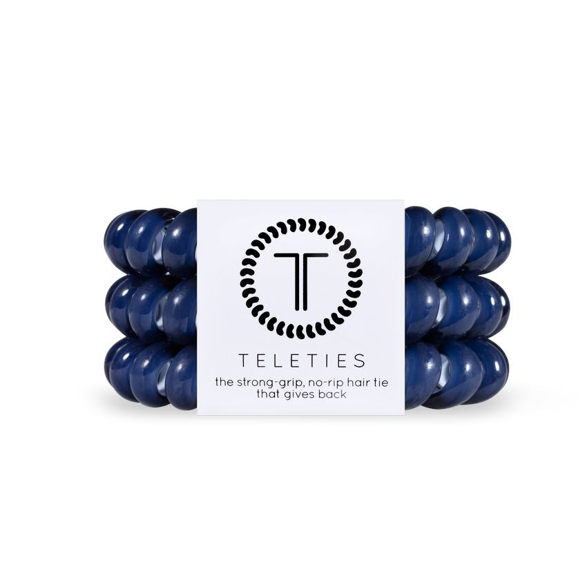 Large Teleties Hair Accessories Teleties Nantucket Navy 