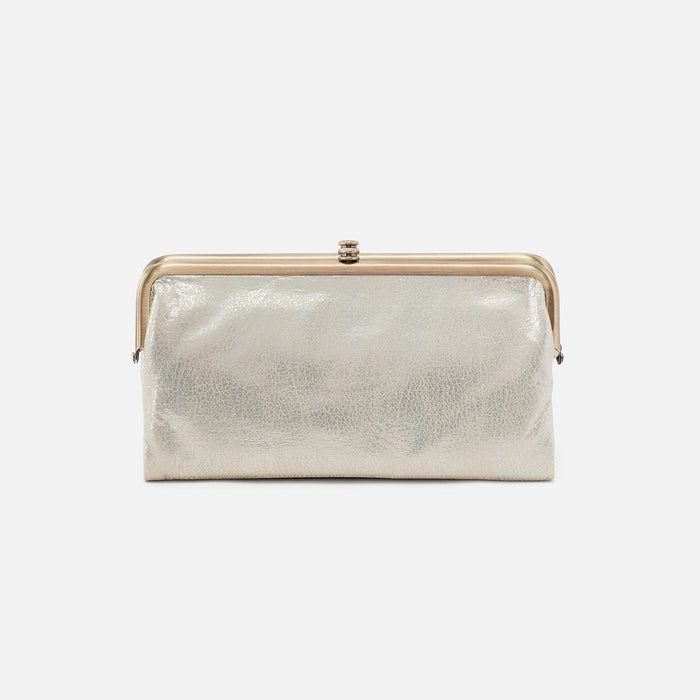 Lauren Wallet Bags and Totes Hobo Pearled Silver 