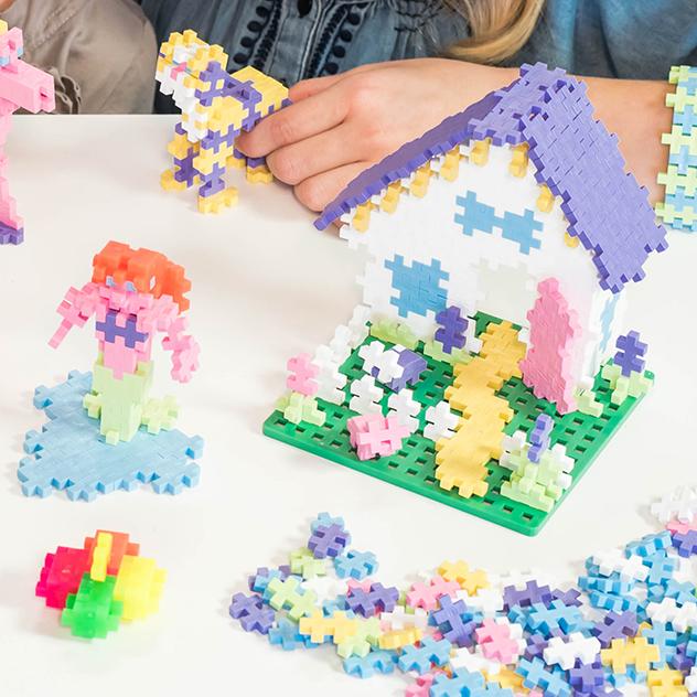 Learn to Build - Pastel Activity Toy PlusPlus 