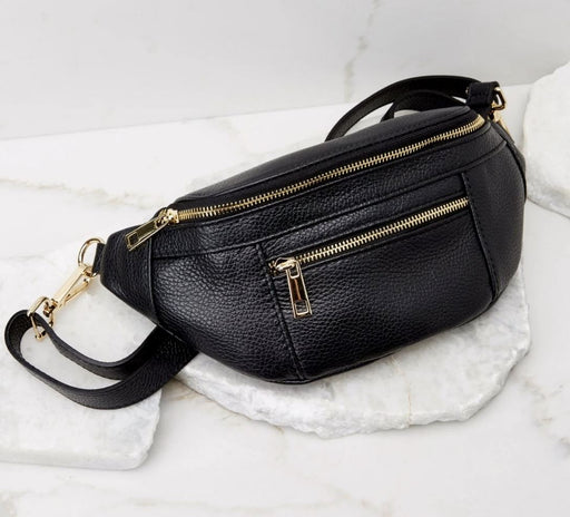 Leather Crossbody Fanny Pack Bags and Totes Germán Fuentes 