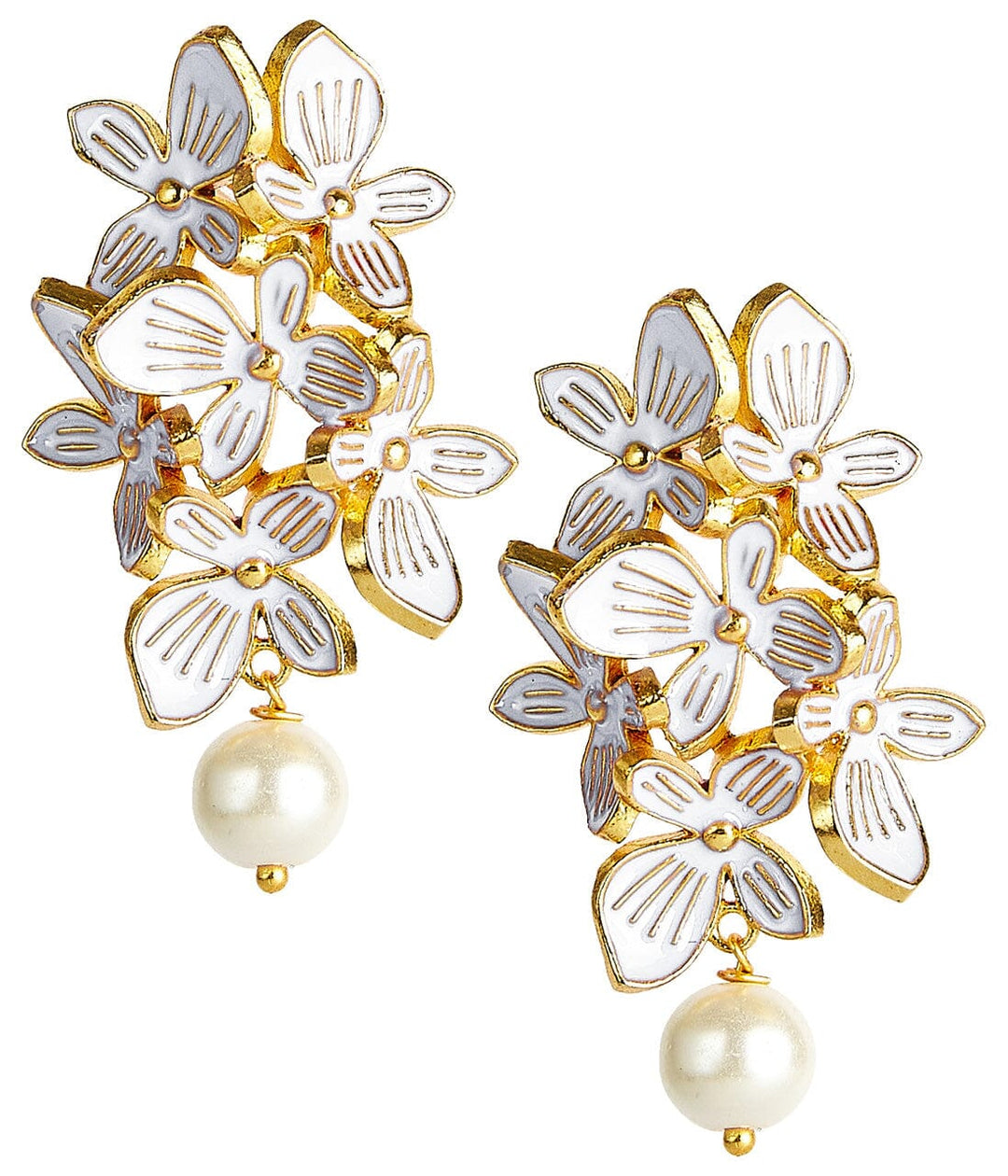 Limelight Earrings - White Earrings Lisi Lerch 