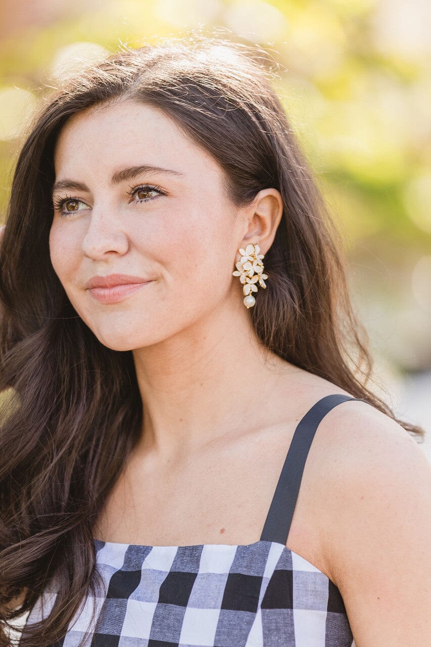 Limelight Earrings - White Earrings Lisi Lerch 