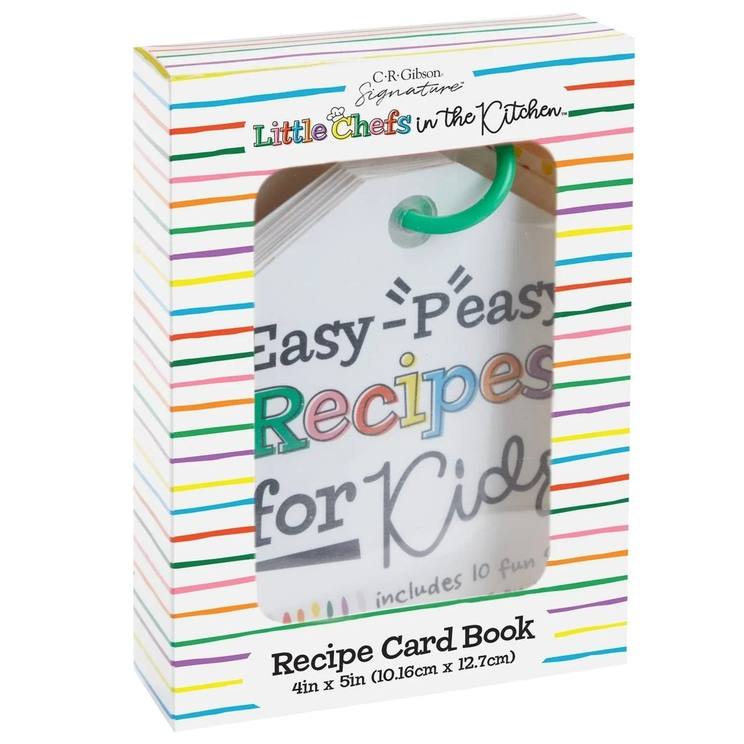 Little Chefs Recipe Card Book Game CR Gibson 