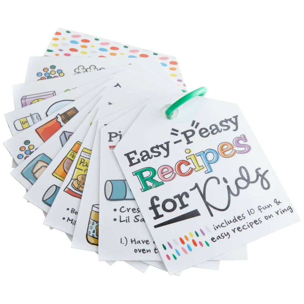 Little Chefs Recipe Card Book Game CR Gibson 