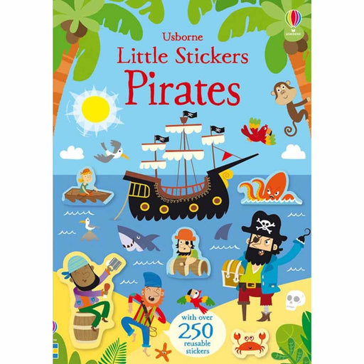Little First Stickers Pirates Book Usborne 