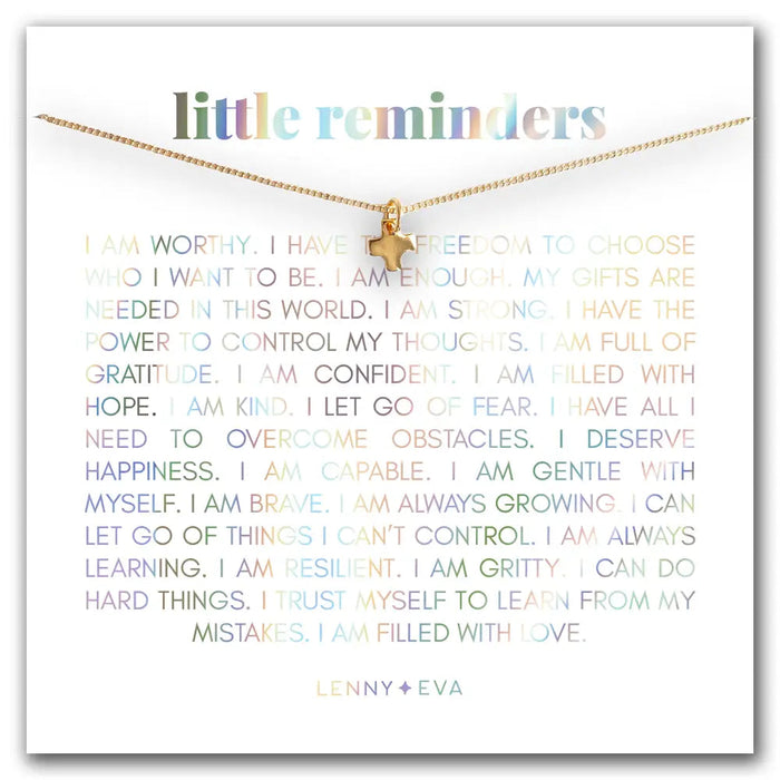 Little Reminders Cross Necklace Necklace Lenny and Eva 