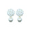 Liz Cotton Pearl White Earrings Earrings M Donohue 