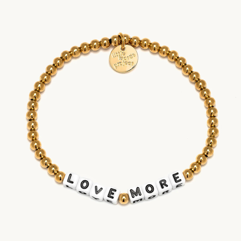 Love More Bracelet Bracelet Little Words Project 