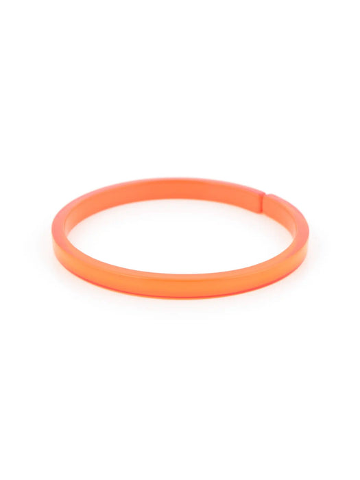 Love Stack Acrylic Bracelets Bracelet Zenzii Jewelry Bright Orange 