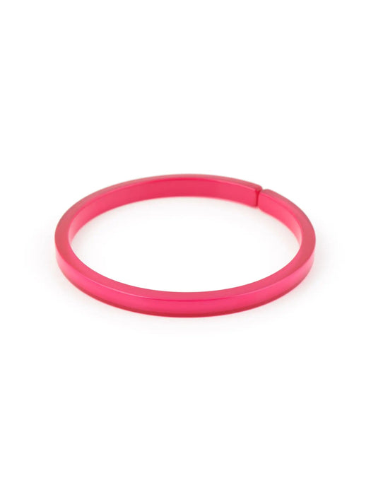 Love Stack Acrylic Bracelets Bracelet Zenzii Jewelry Hot Pink 