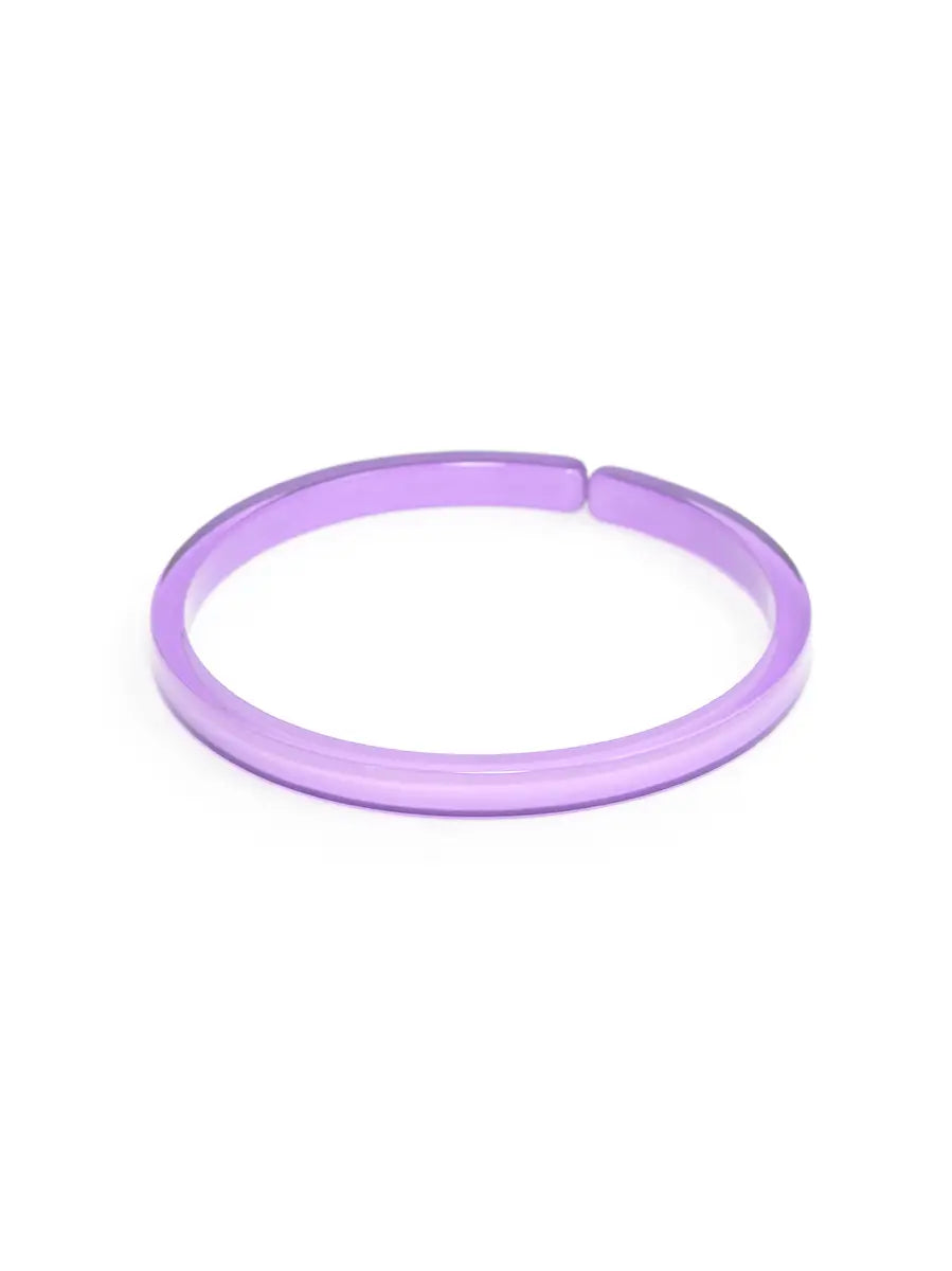 Love Stack Acrylic Bracelets Bracelet Zenzii Jewelry Lavender 