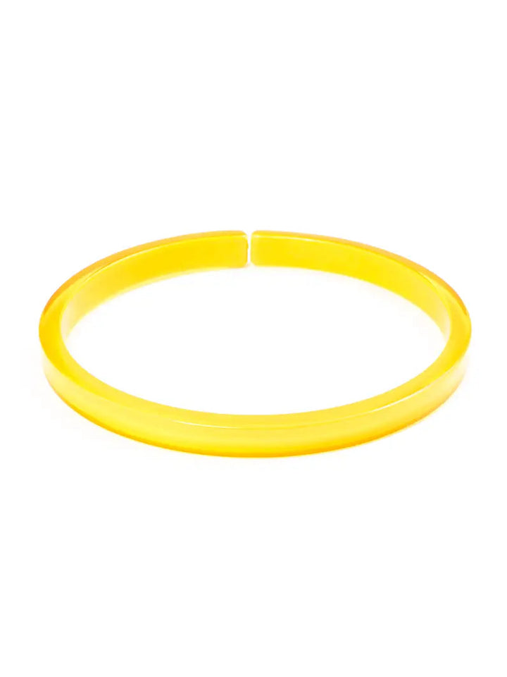 Love Stack Acrylic Bracelets Bracelet Zenzii Jewelry Yellow 