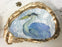 Low Country Oyster Shell Ring Dish Oyster Dish Low Country Linens Blue Heron 