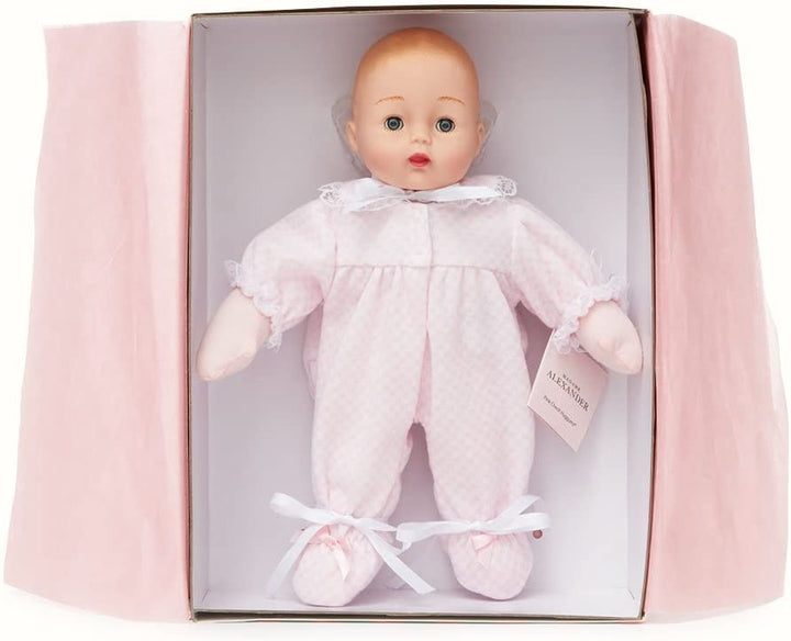 Madame Alexander Baby Huggums With Pink Check Outfit Dolls Madame Alexander 