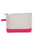Makeup Zip Pouch Cosmetic/Accessories Bags CB Station Hot Pink