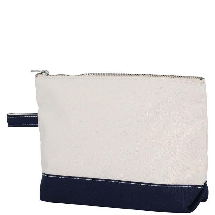 Makeup Zip Pouch Cosmetic/Accessories Bags CB Station Navy