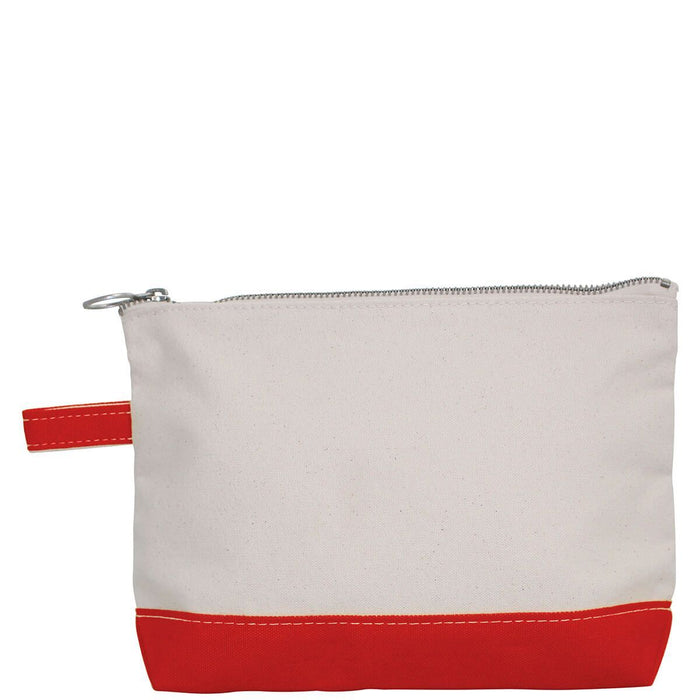 Makeup Zip Pouch Cosmetic/Accessories Bags CB Station Red