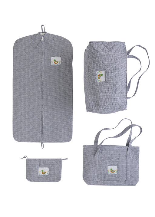 Mallard Smocked Quilted Luggage Bags and Totes Little English 