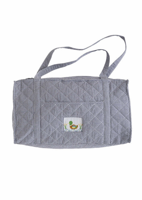 Mallard Smocked Quilted Luggage Bags and Totes Little English Mallard Duffle 
