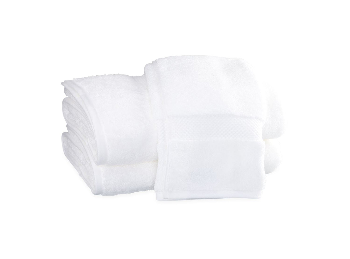 Matouk Bath Towels Towels Matouk Bath White 