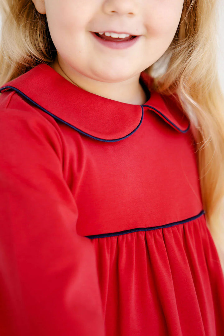 Maude's A-Line Top - Richmond Red Girl Shirt Beaufort Bonnet 