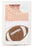 Med Bib and Burp Set Burp Cloths 3 Marthas Football - Orange 