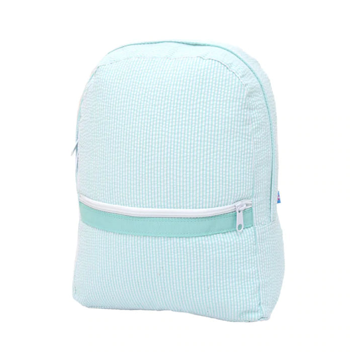 Medium Backpack Backpacks Mint Mint Seersucker 