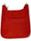 Medium Suede Messenger Bag Bags and Totes Ahdorned Red 