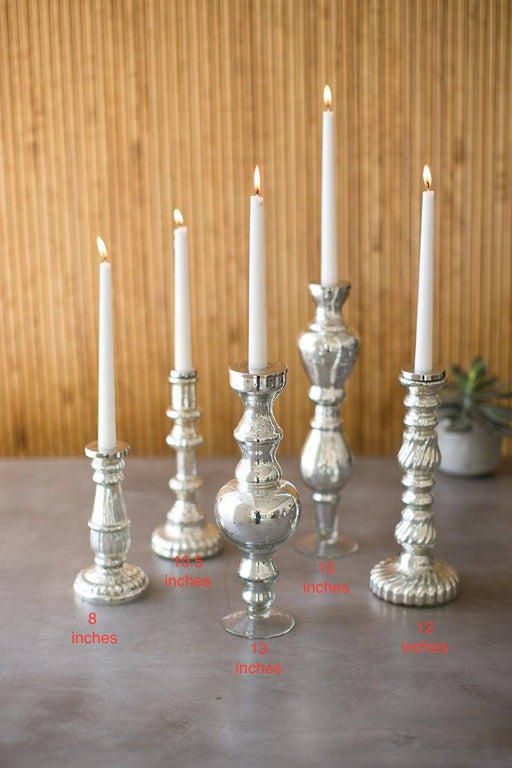 Mercury Candlesticks Home Decor Kalalou 
