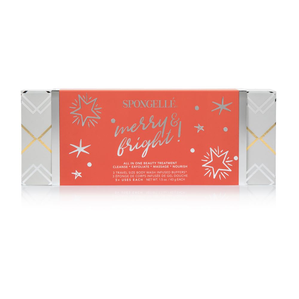 Merry & Bright Gift Set Soap Spongelle 