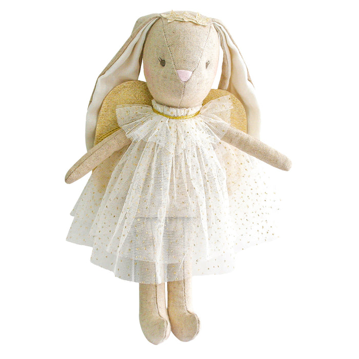 Mini Angel Bunny - Ivory Stuffed Animal Alimrose 