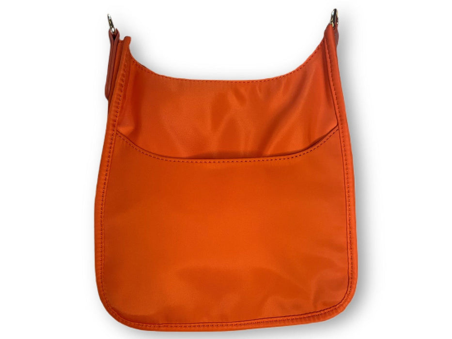 Mini Nylon Messenger Bag Bags and Totes Ahdorned Orange 