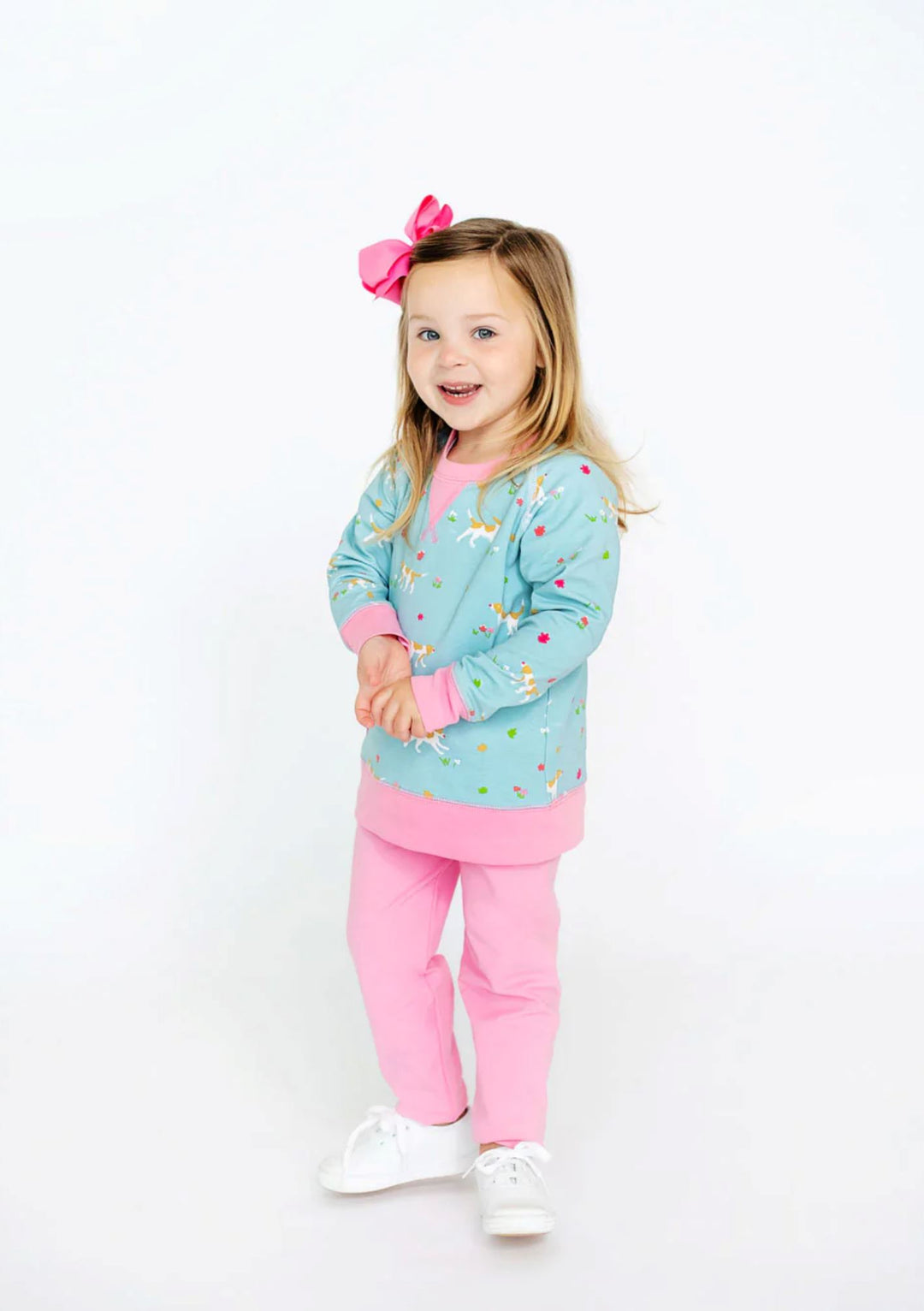 Mitzy Sue Slacks - Hamptons Hot Pink Leggings Beaufort Bonnet 