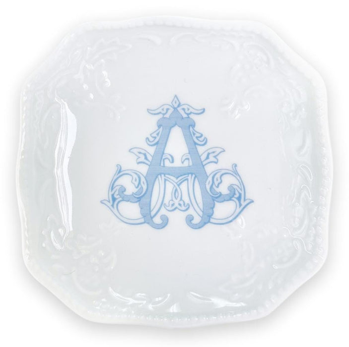 Monogrammed Trinket Dish Dish The French Bee 