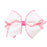 Moonstitch Bow - Small Hair Bows WeeOnes Hot Pink 
