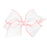 Moonstitch Bow - Small Hair Bows WeeOnes Light Pink 