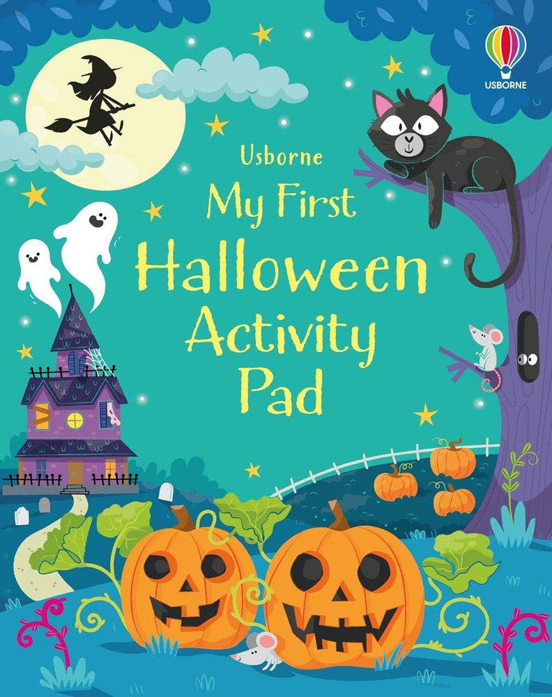 My First Halloween Activity Pad Book Usborne 