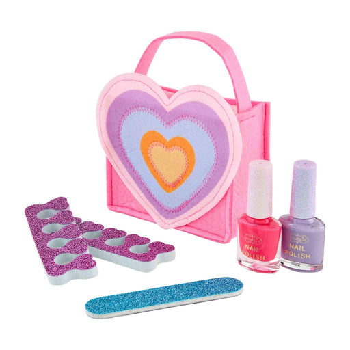 Nail Polish Kit Toy MudPie Heart 
