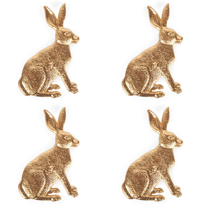 Napkin Rings - Gold Rabbit Home Decor Jayes Studio 