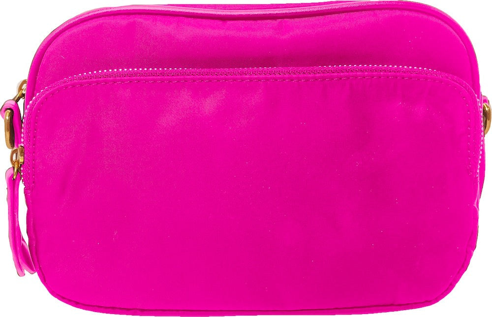 Natalia Messenger Bags Bags and Totes Ahdorned Pink 