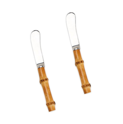 Natural Bamboo Handle Spreaders - Set of 2 Spreaders Two's Company 