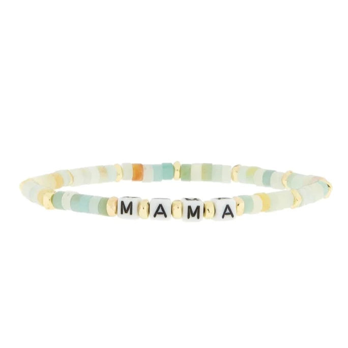 Natural Stone MAMA Bracelets Bracelet Marlyn Schiff Jewelry Amazonite 