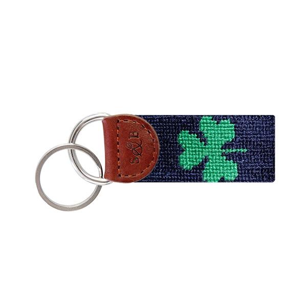 Needle Point Key Fob Key Fobs Smathers and Branson Shamrock