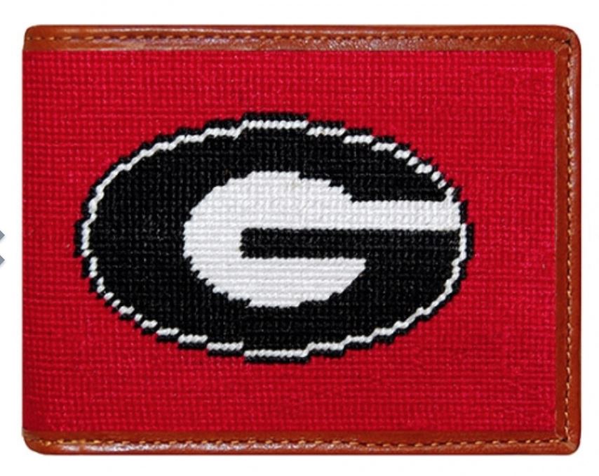 Needlepoint Bi-Fold Wallet Wallets Smathers and Branson 