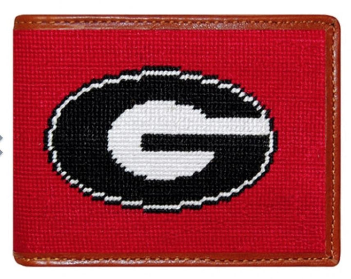 Needlepoint Bi-Fold Wallet Wallets Smathers and Branson 