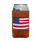 Needlepoint Can Cooler Drinkware Smathers and Branson American Flag 