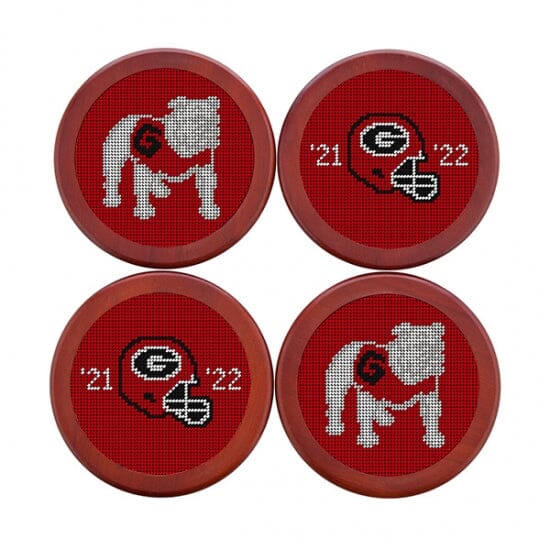 Needlepoint Coasters Coasters Smathers and Branson National Champs 
