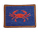 Needlepoint Credit Card Wallet Wallets Smathers and Branson Red Crab 