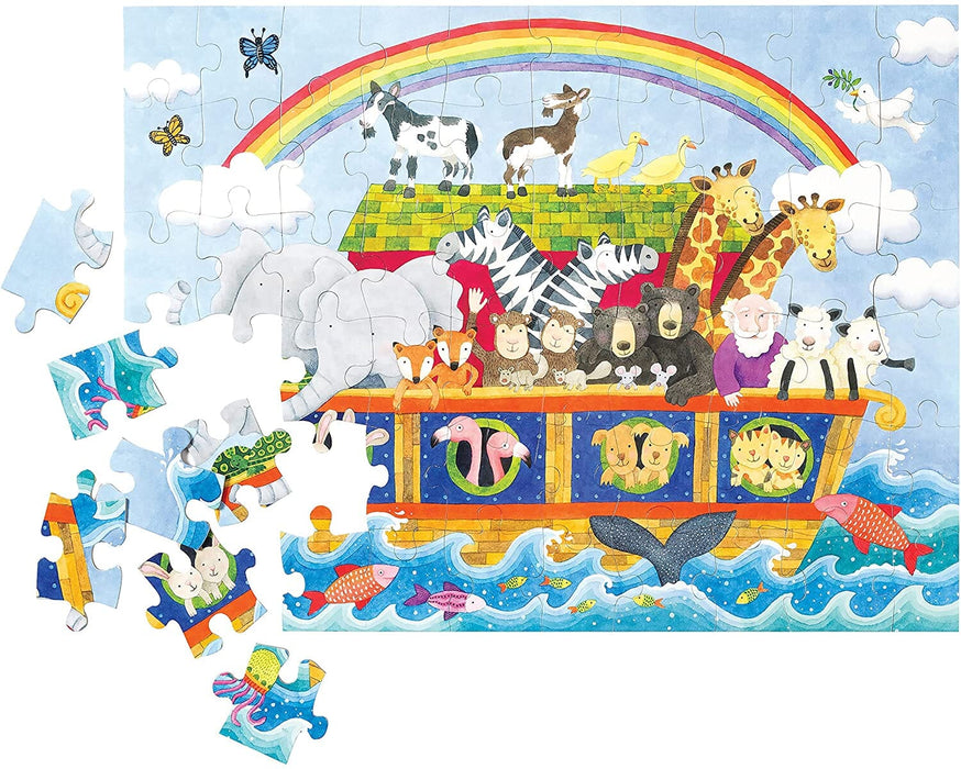 Noah's Ark Floor Puzzle Game CR Gibson 