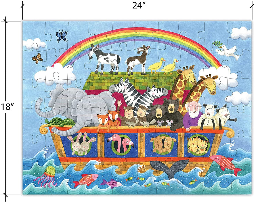 Noah's Ark Floor Puzzle Game CR Gibson 